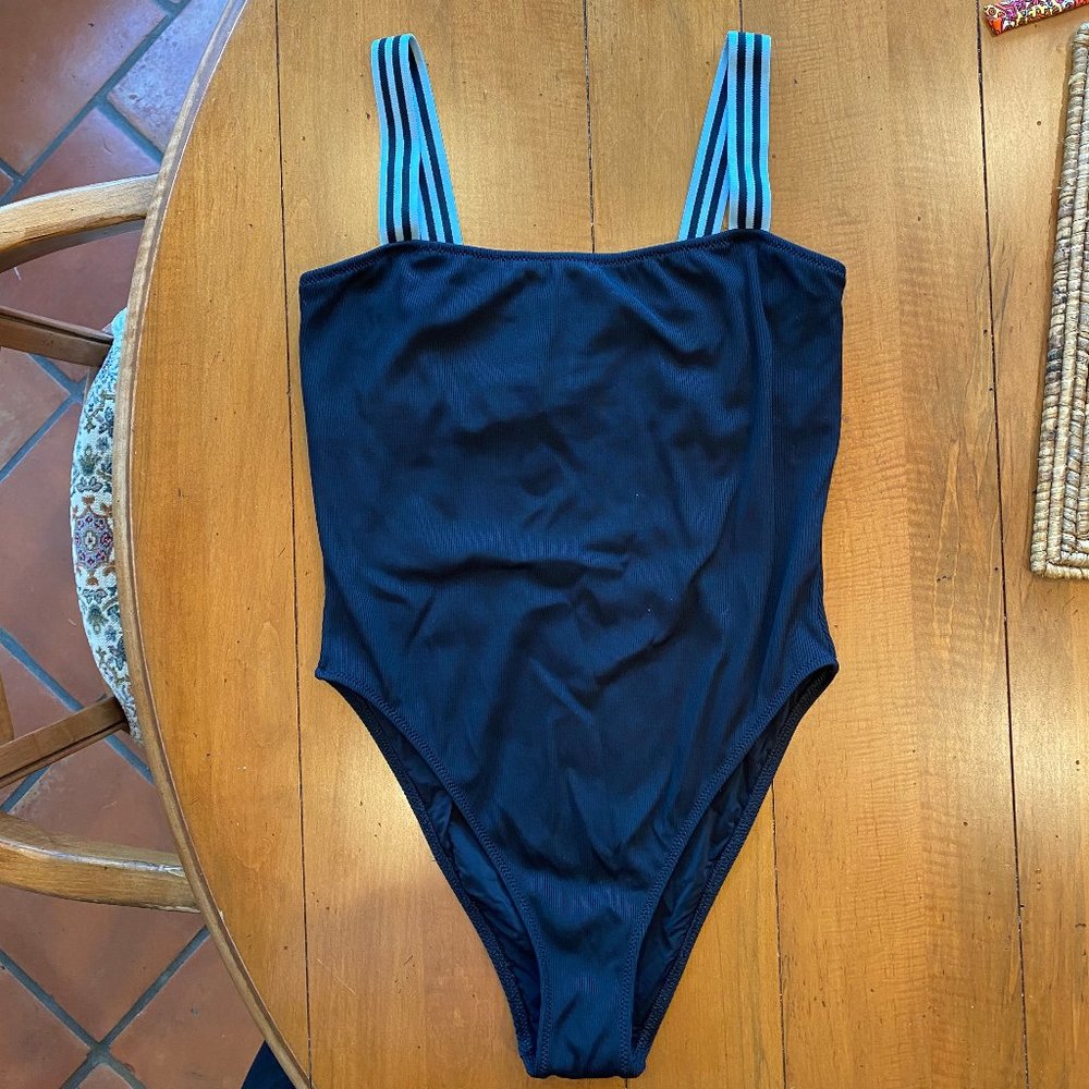 Solid and Striped Riley One Piece Bathing Suite